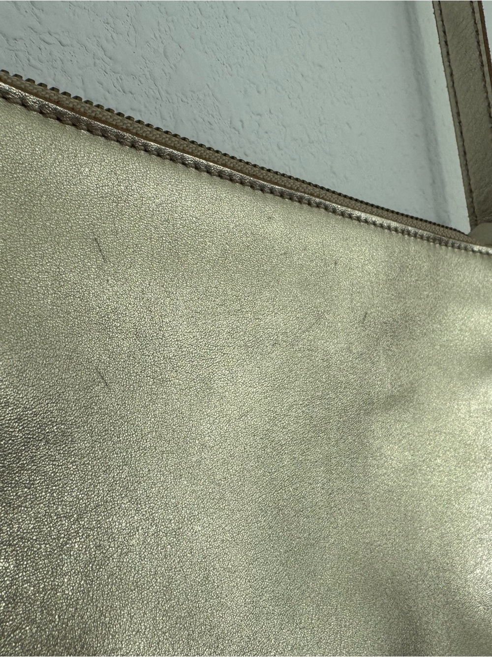 Madewell Metallic Gold Crossbody Bag - Picture 3 of 5
